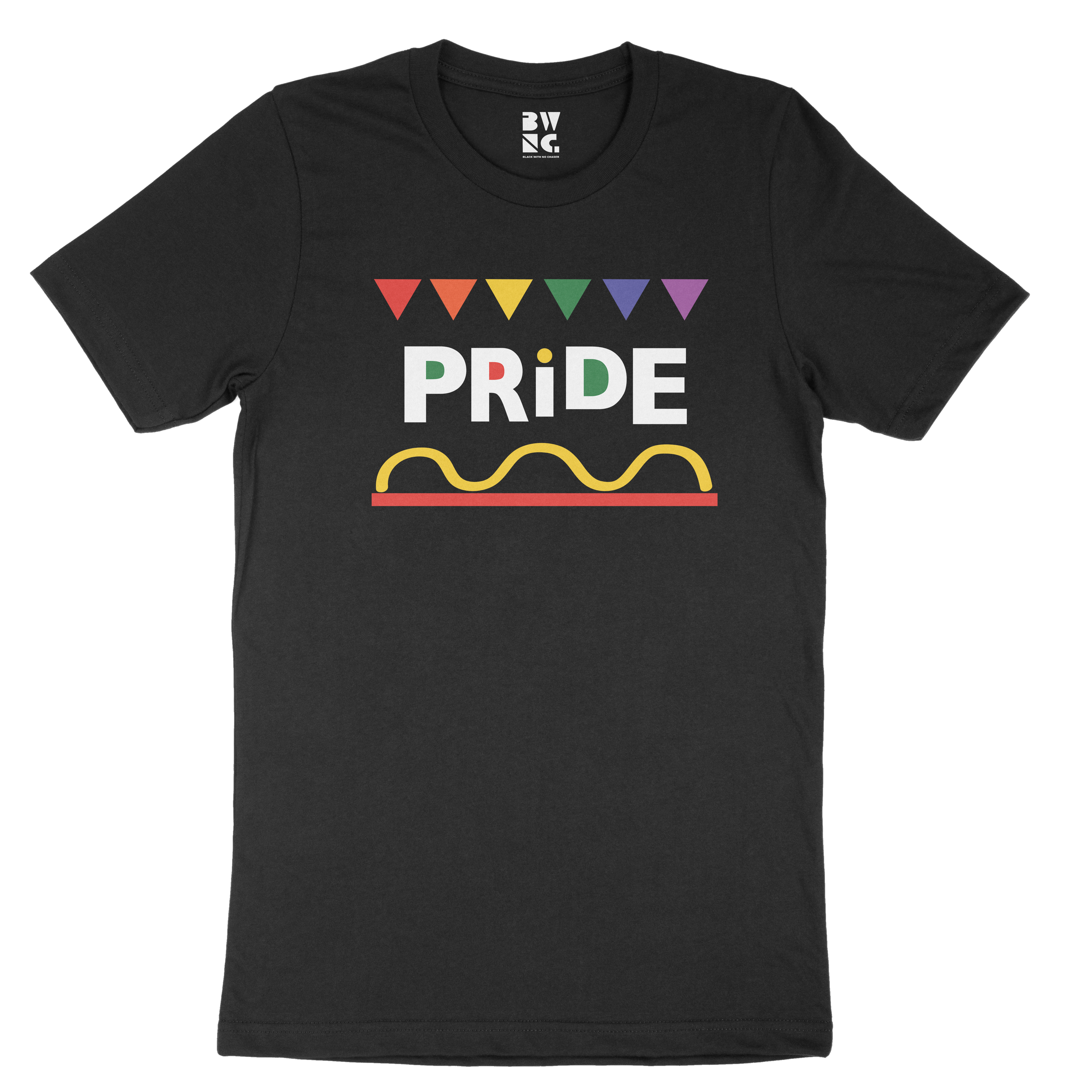 Black With No Chaser PRIDE Short-Sleeve Unisex T-Shirt