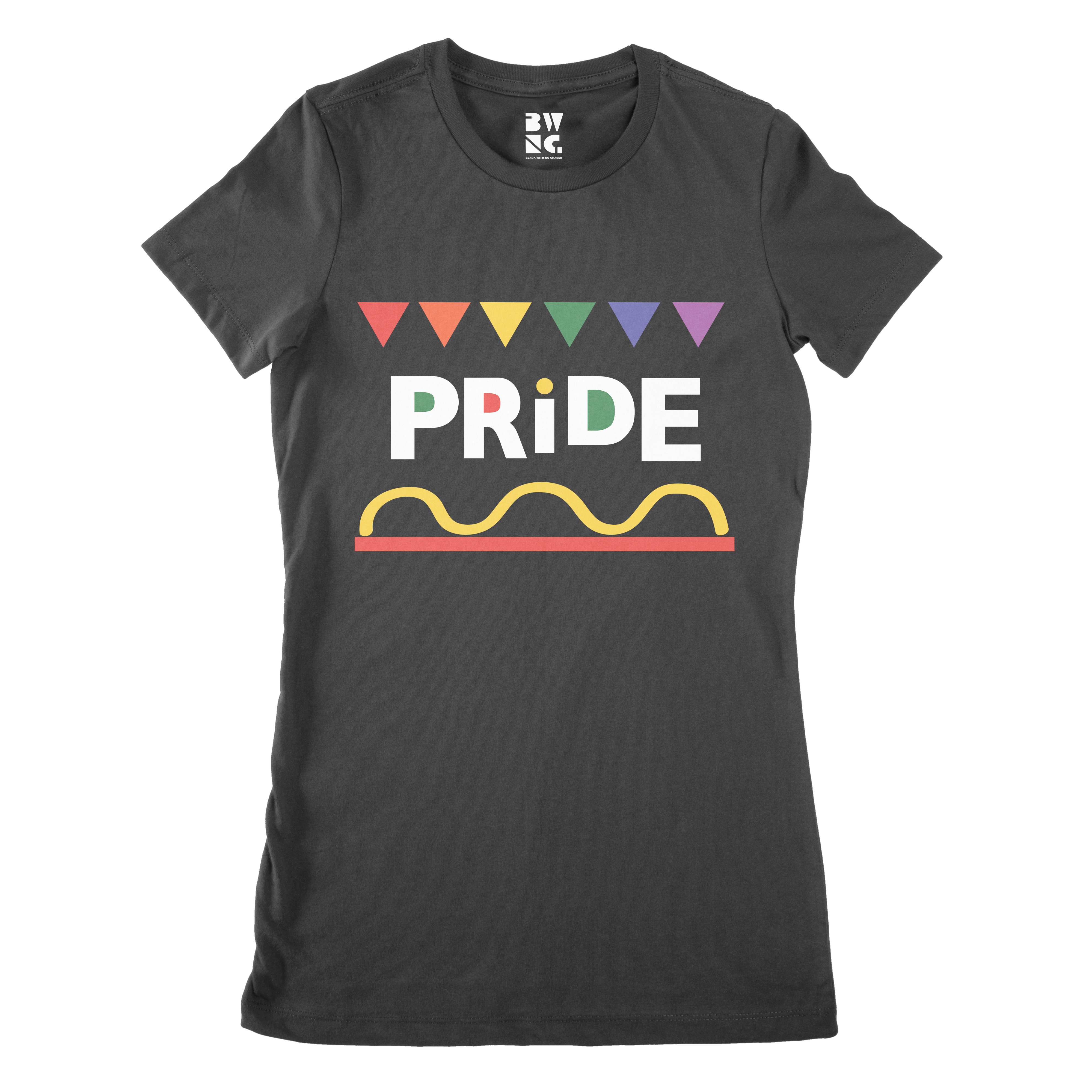 Black With No Chaser PRIDE Slim Fit T-Shirt