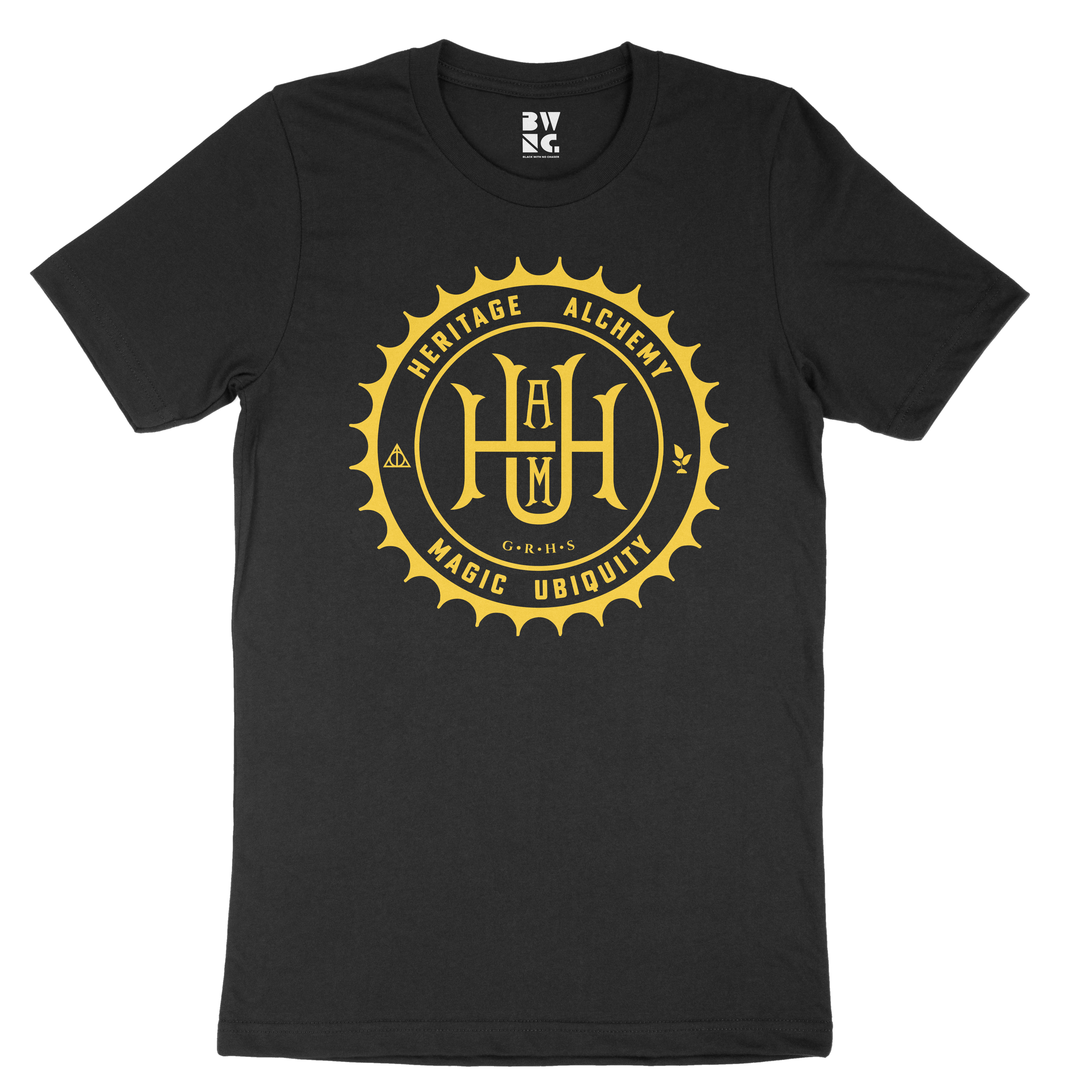 HAMU Seal Unisex T-shirt (Black House)