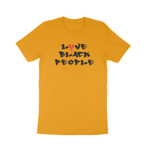 "Love Black People" Unisex T-shirt (Mustard)